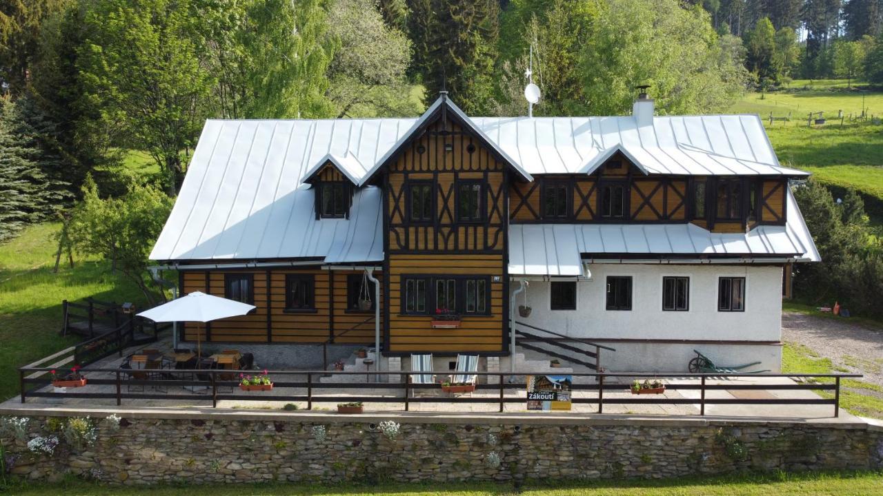 Chata Zákoutí Vítkovice Esterno foto