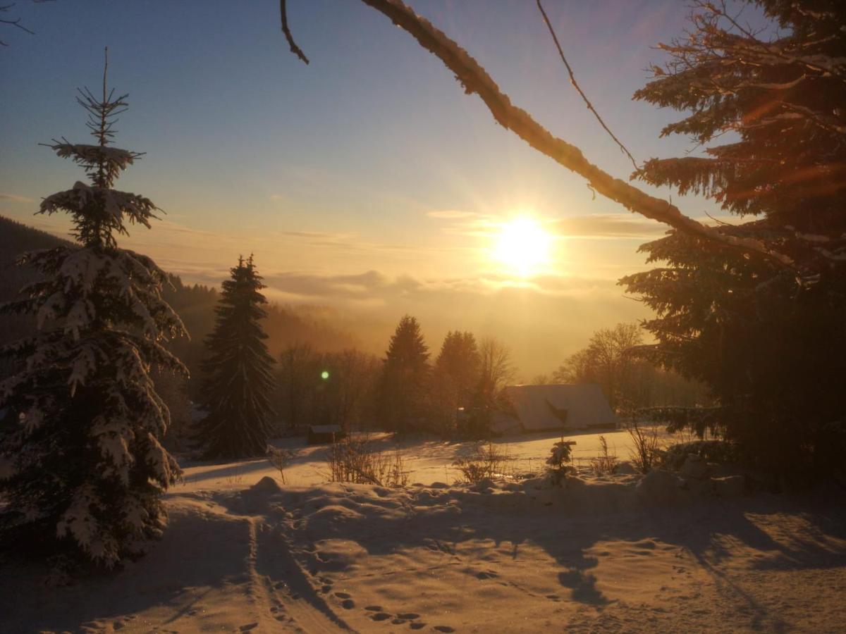 Chata Zákoutí Vítkovice Esterno foto